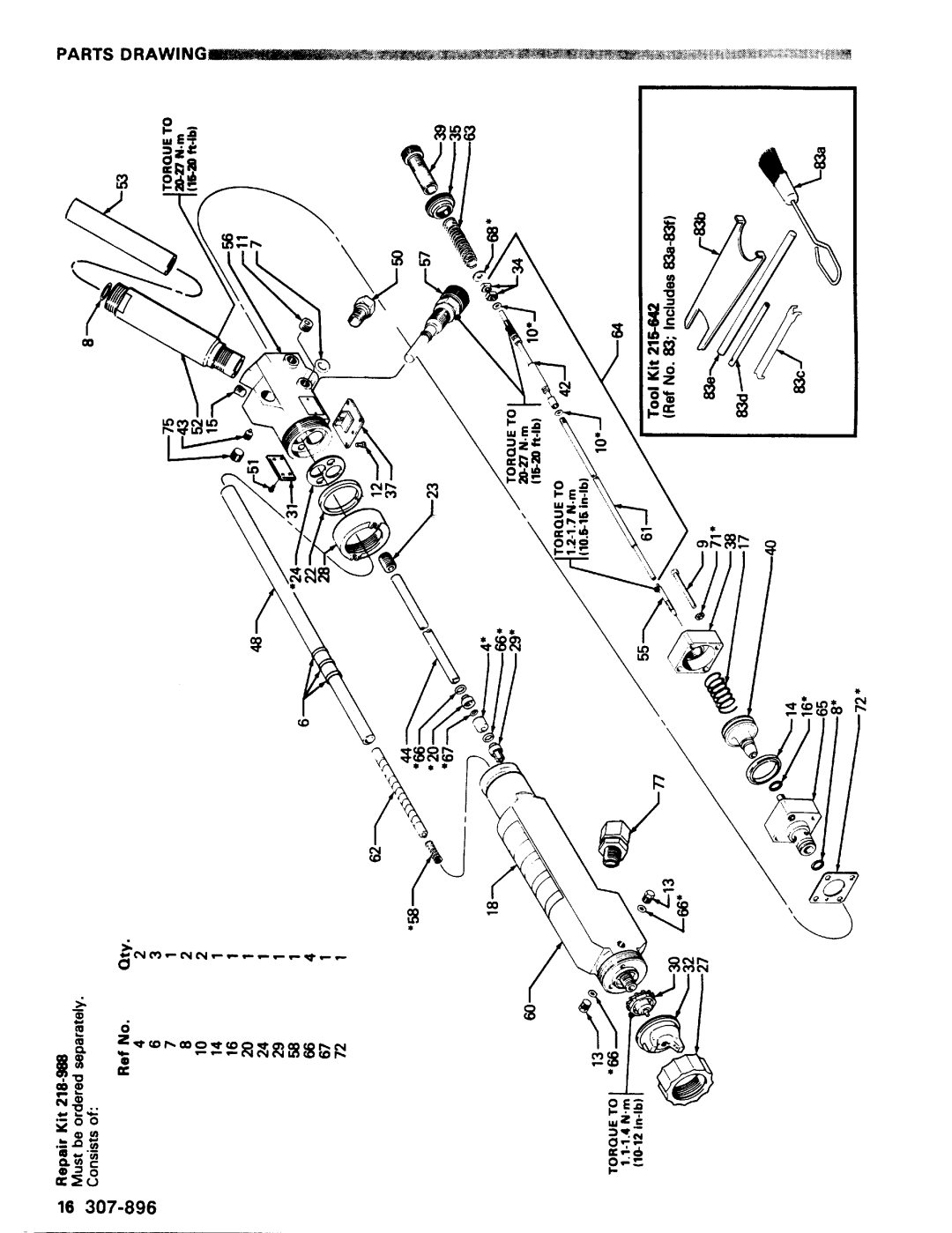 Graco Inc 907-292, 956-610, 956-112, 307-896 manual 