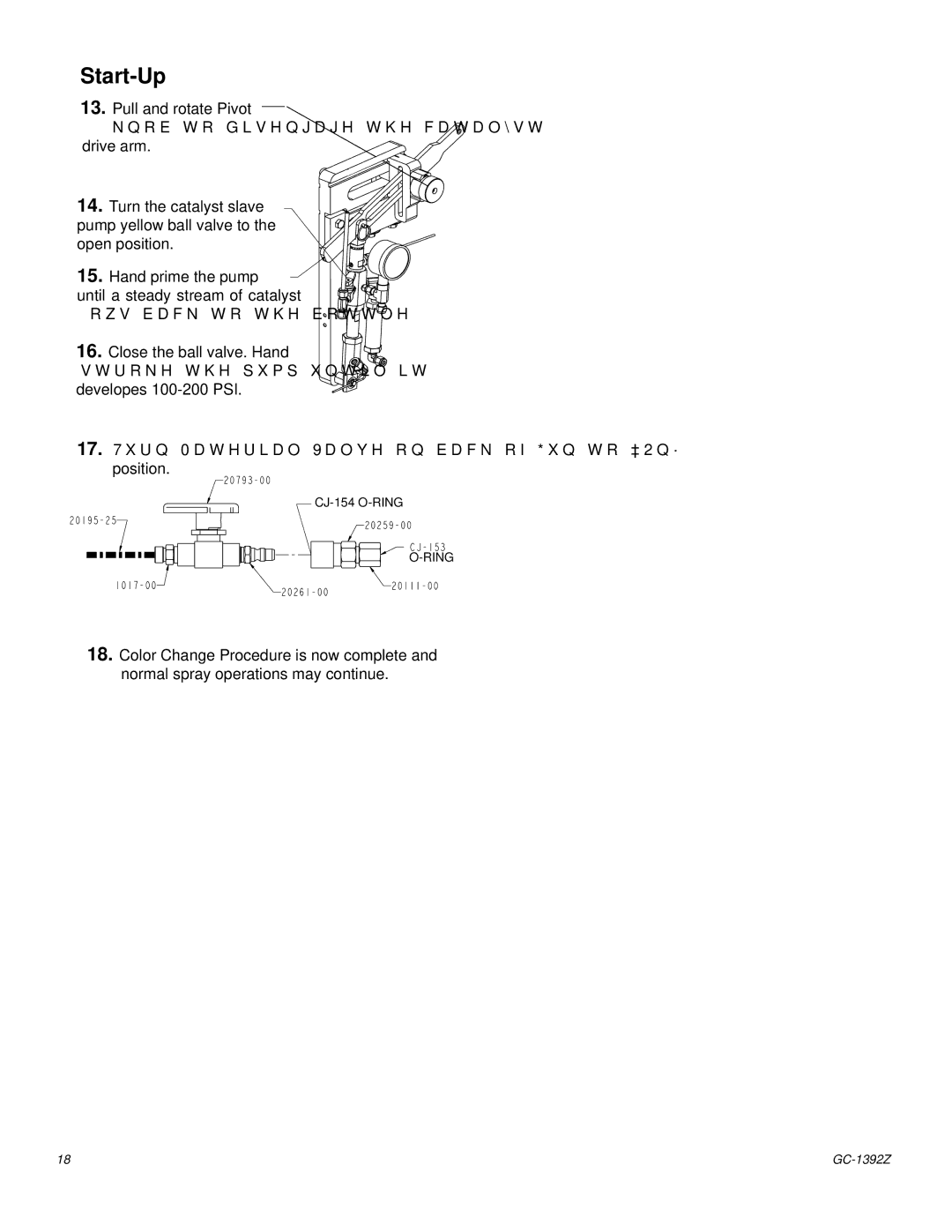 Graco Inc GC-1392 Z NqreWrGlvhqjdjhWkhFdwdo\Vw, 17 XUQ0DWHULDO9DOYHRQEDFNRI*XQWR³2Q´ 