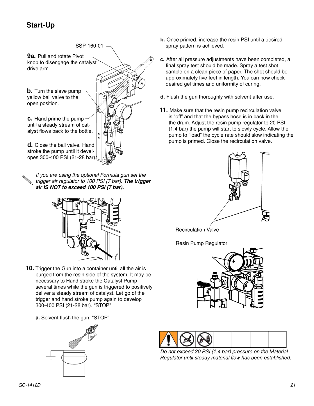 Graco Inc GC-1412 important safety instructions NqreWrGlvhqjdjhWkhFdwdo\Vw, Do\VwÀrzvEdfnWrWkhErwwoh 