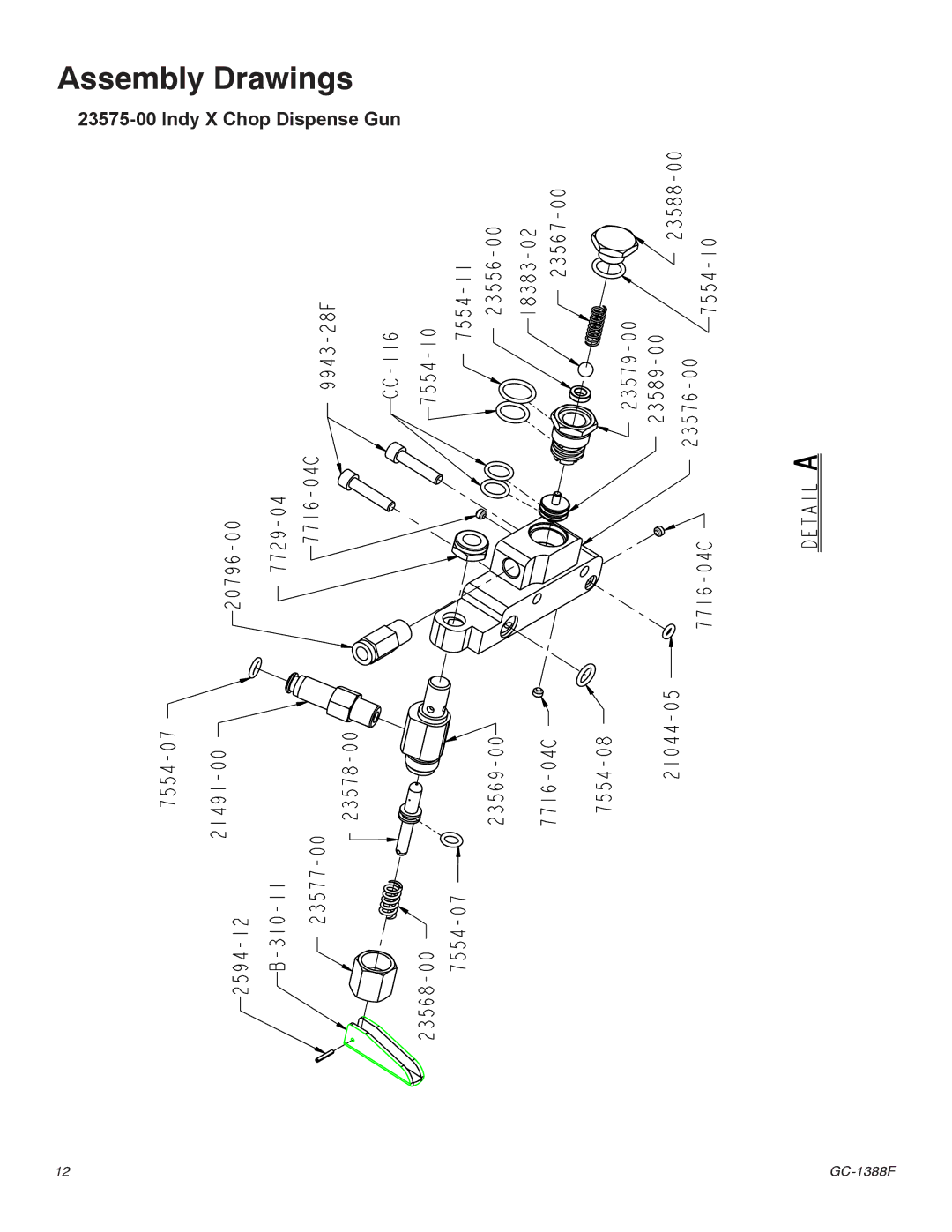 Graco Inc Indy-X Chop, GC-1388G important safety instructions Assembly Drawings 