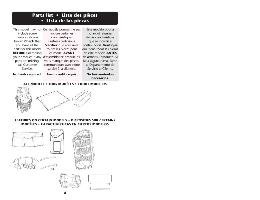 Graco Inc ISPP072AA 07/0632 manual Parts list Liste des pièces Lista de las piezas 