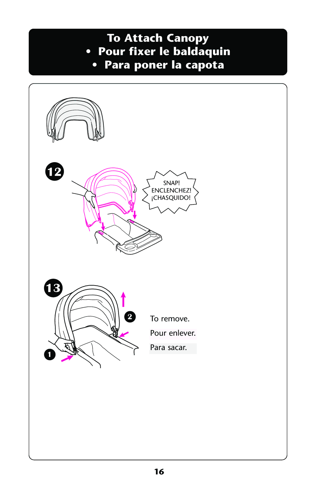 Graco ISPA108AA manual To remove 