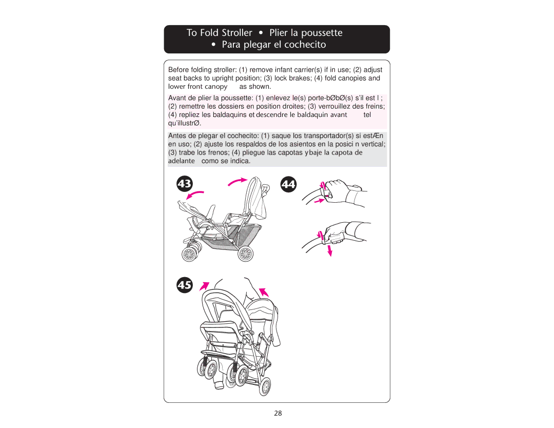 Graco ISPA109AC manual 44 ➋ 