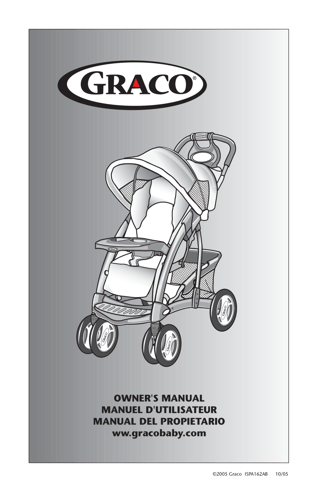 Graco ISPA162AB manual Ww.gracobaby.com 