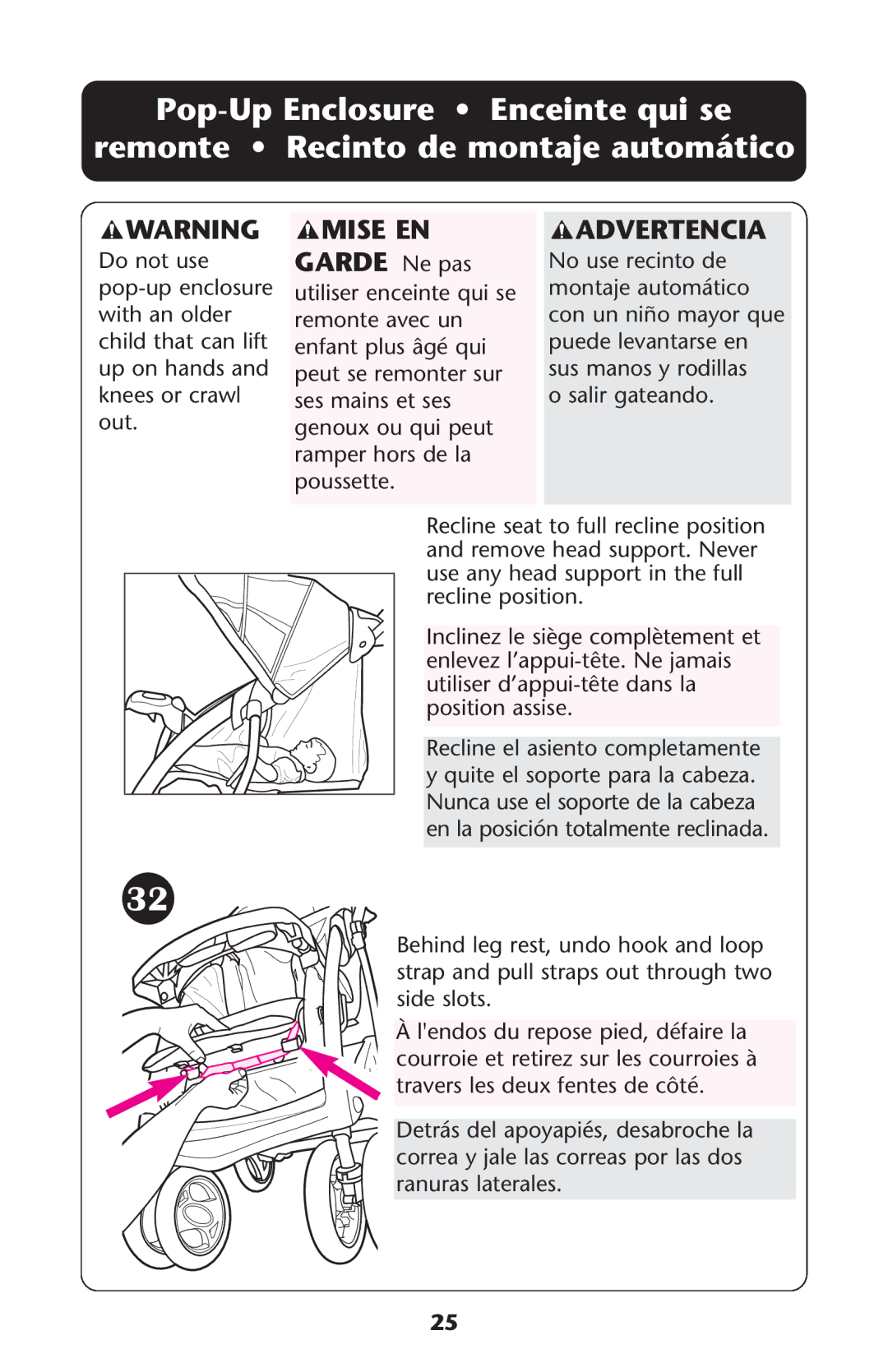 Graco ISPA173AA 08/05 manual Mise EN Advertencia, Garde Ne pas 