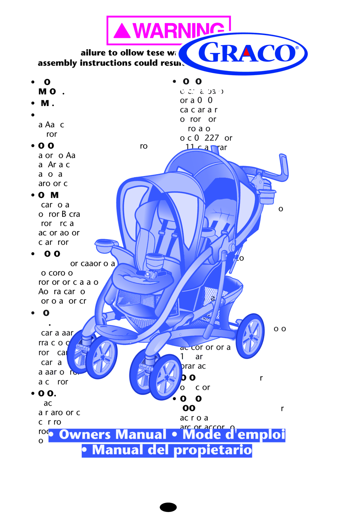 Graco ISPA216AB manual Adult Assembly Required 