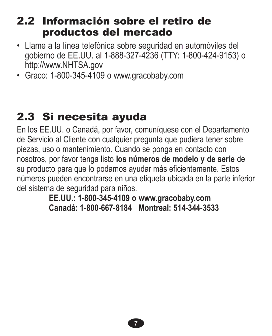 Graco ISPA237AA owner manual Si necesita ayuda 