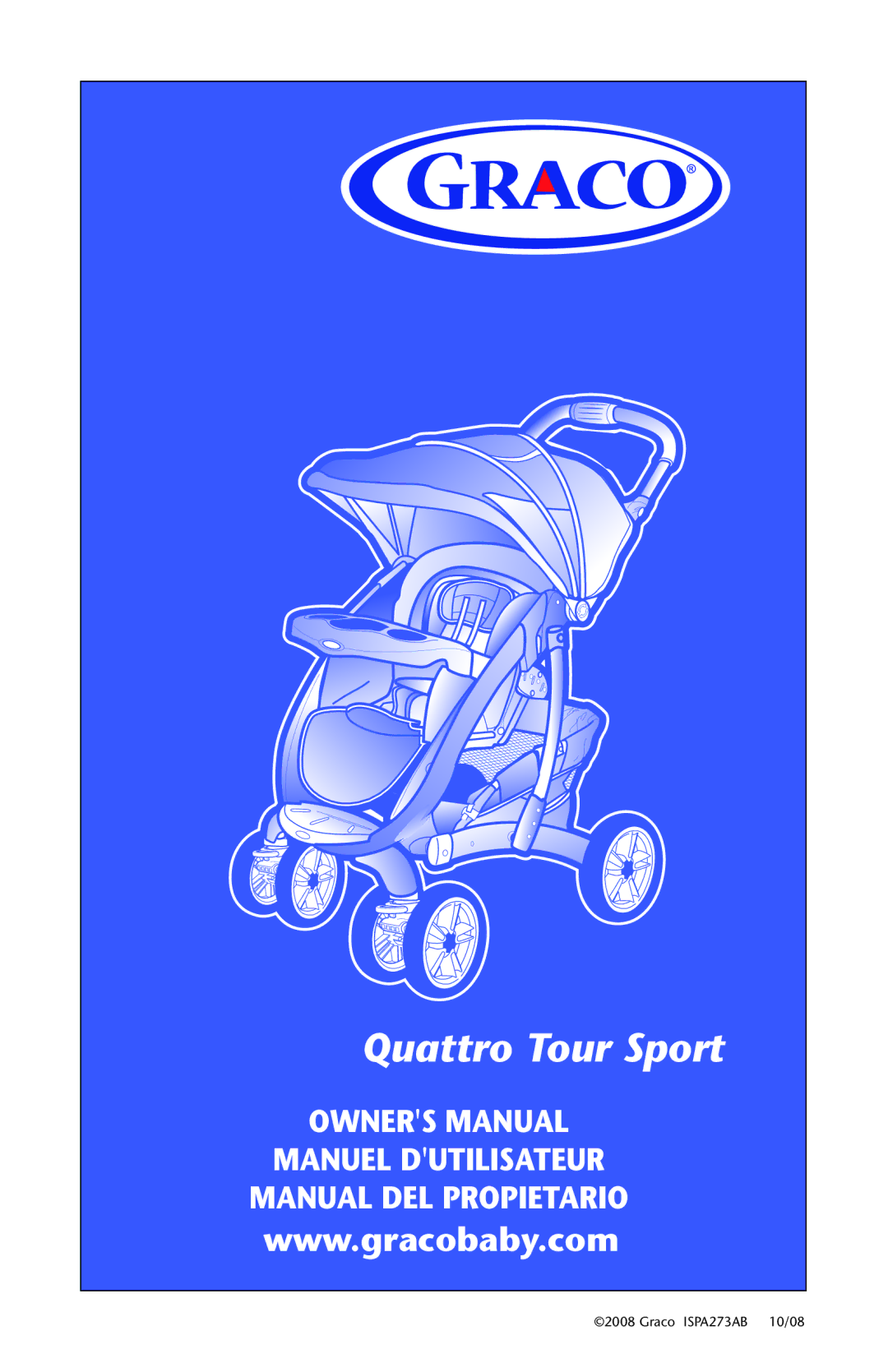 Graco ISPA273AB owner manual Quattro Tour Sport 