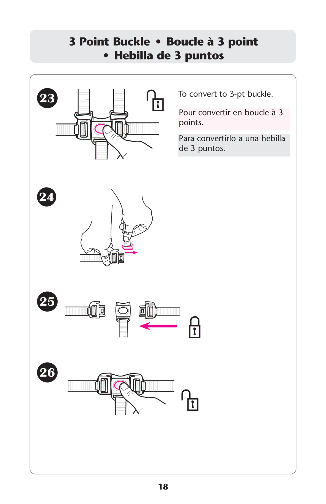 Graco ISPA317AA manual 0OINTIUCKLE s Oucle ÌÌPOINT Ss Ebillaide PUNTOS 