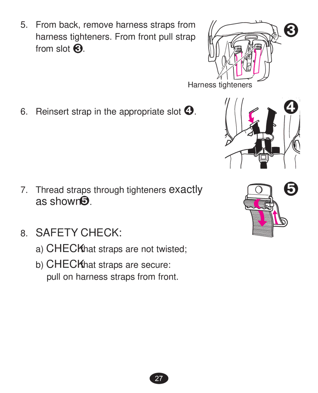 Graco ISPA338AA owner manual Safety Check 