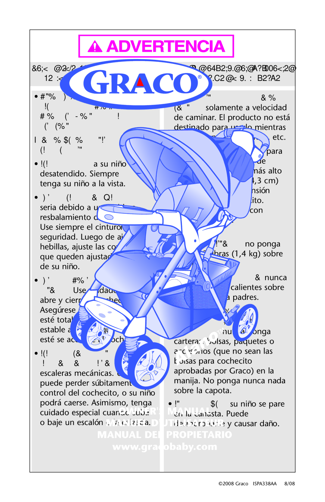 Graco ISPA338AA owner manual 