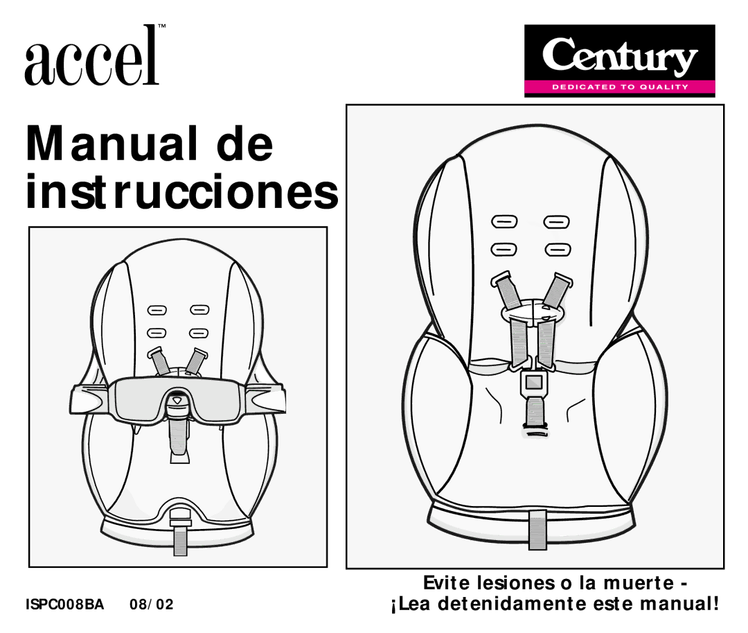 Graco ISPC008BA 08/02 manual Manual de instrucciones 