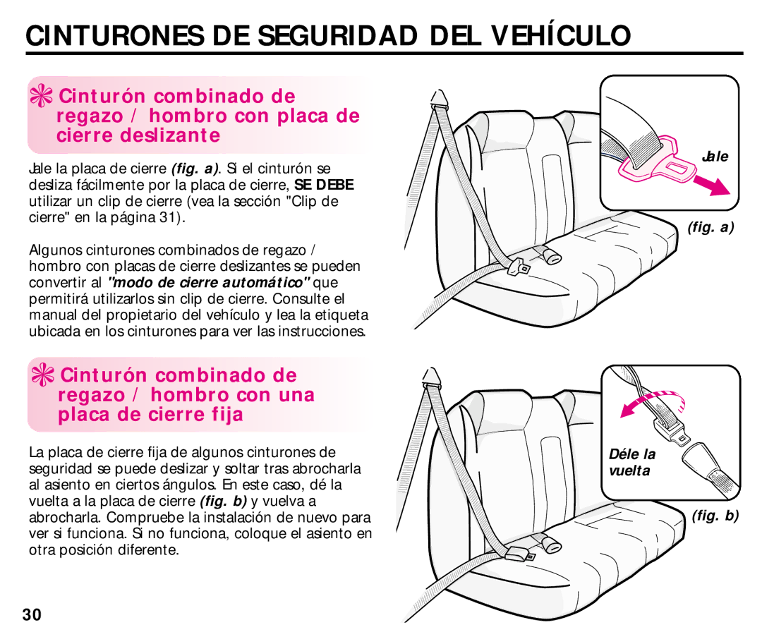 Graco ISPC008BA 08/02 manual Jale, Fig. a Déle la vuelta 