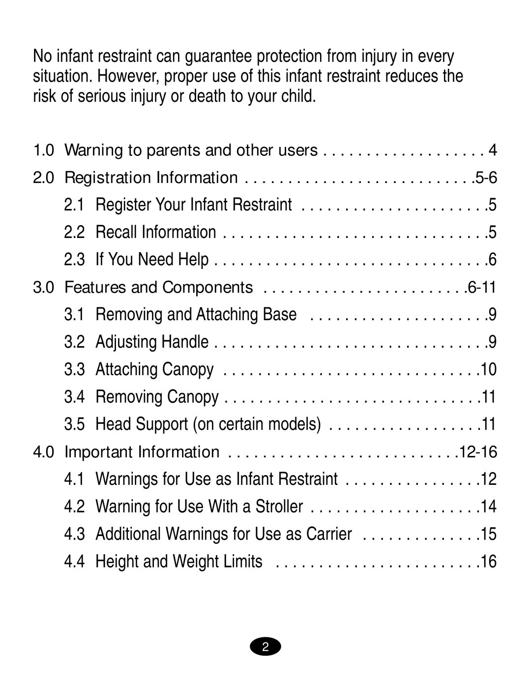 Graco ISPC019CB owner manual 