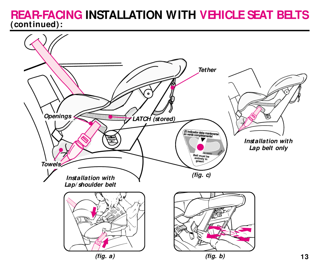 Graco ISPC054BA manual Lap/shoulder belt 