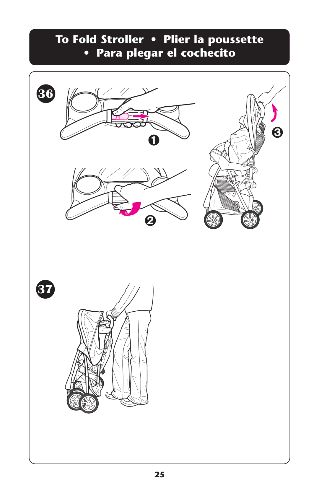 Graco PD117392A, ISPC089BB, 1761532 owner manual ➊ ➌ 