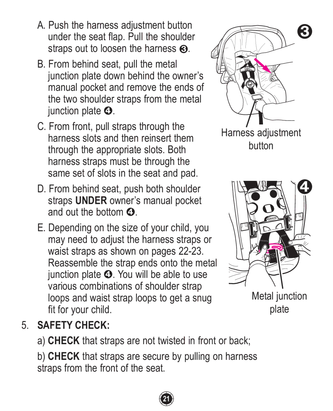 Graco ISPC094CB owner manual Safety Check 