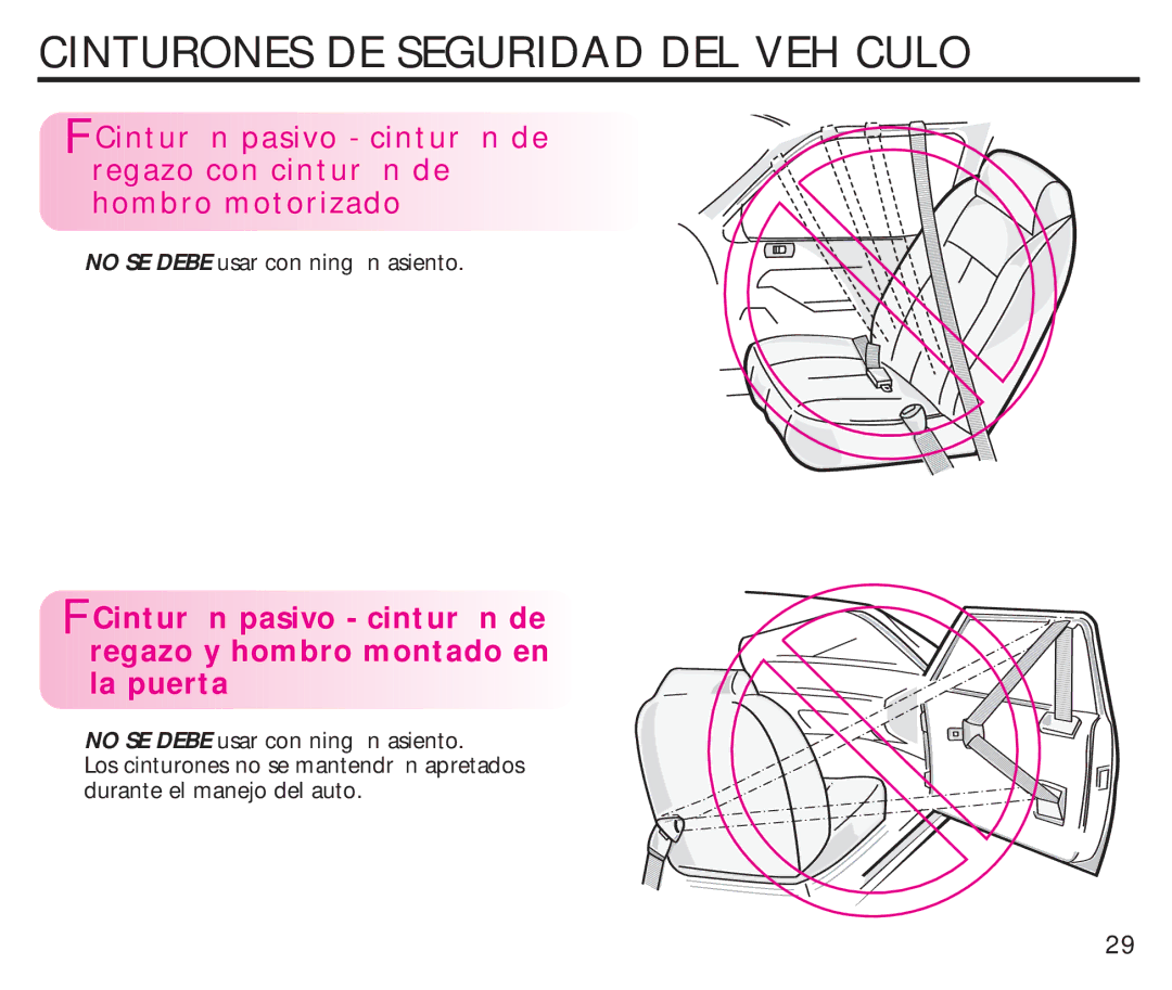 Graco ISPC099BA instruction manual No SE Debe usar con ning n asiento 