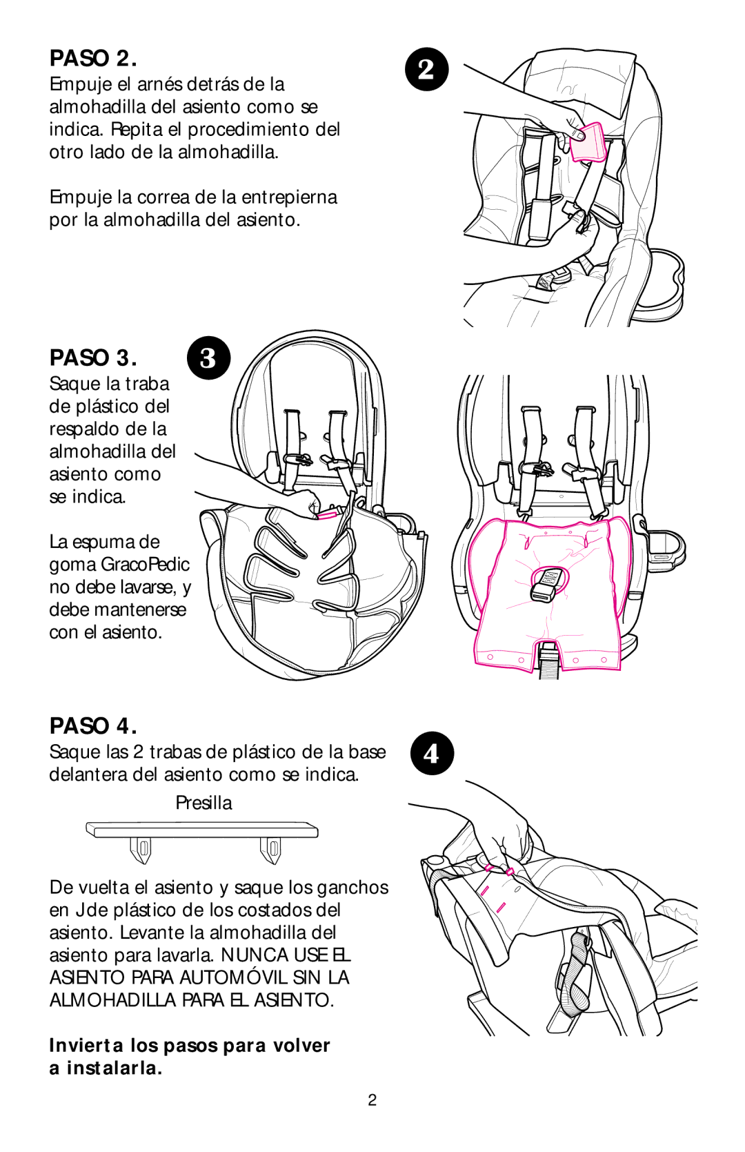 Graco ISPC099BA instruction manual Paso 3 