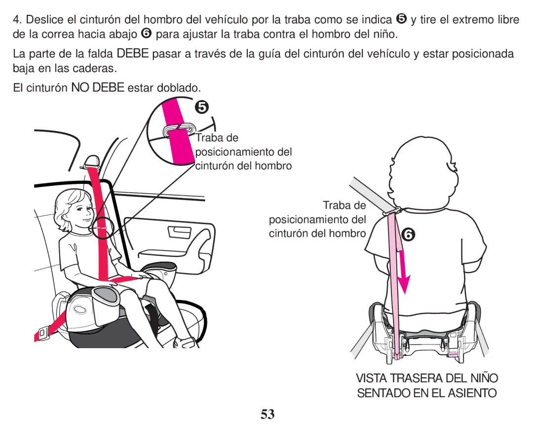 Graco PD101777C, ISPC110BB, 1753283, 3-in 1 Car owner manual Vista Trasera DEL Niño Sentado EN EL Asiento 