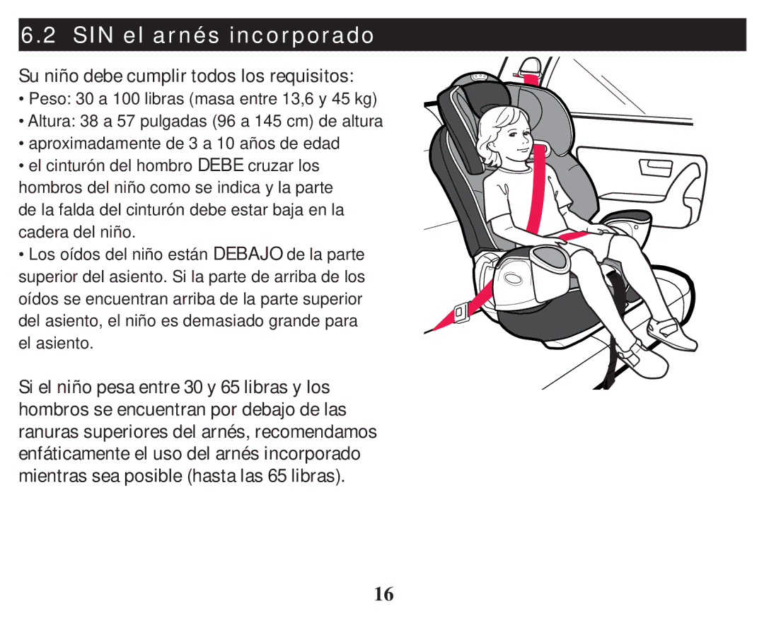 Graco ISPC110BB, PD101777C, 1753283, 3-in 1 Car owner manual SIN el arnés incorporado 