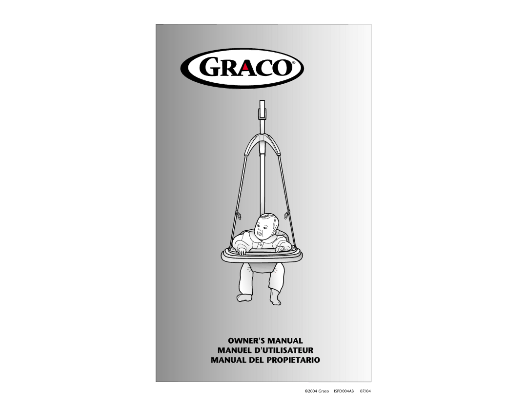 Graco 8751FFD, ISPD004AB, 4E02LJG1, 8751TNT1 owner manual Manual DEL Propietario 