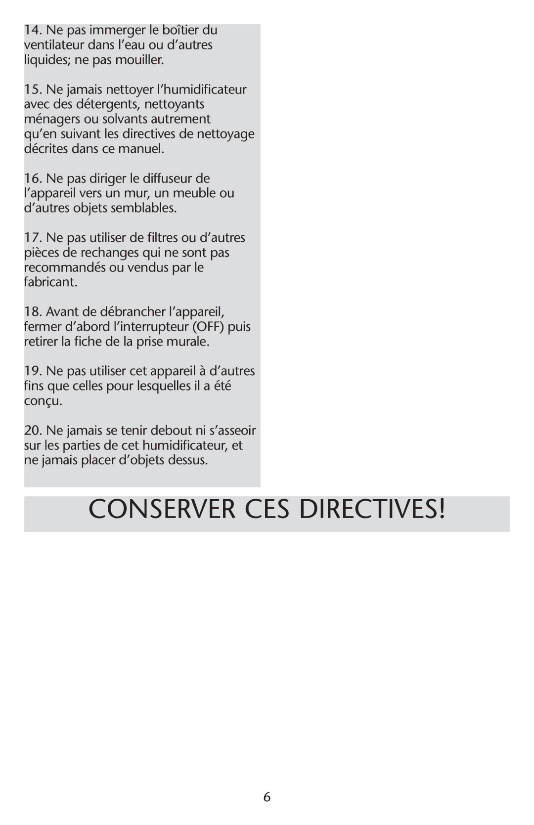 Graco ISPD023AB owner manual Conserver CES Directives 