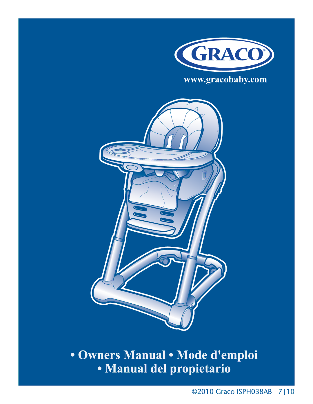 Graco manual Graco ISPH038AB 7 