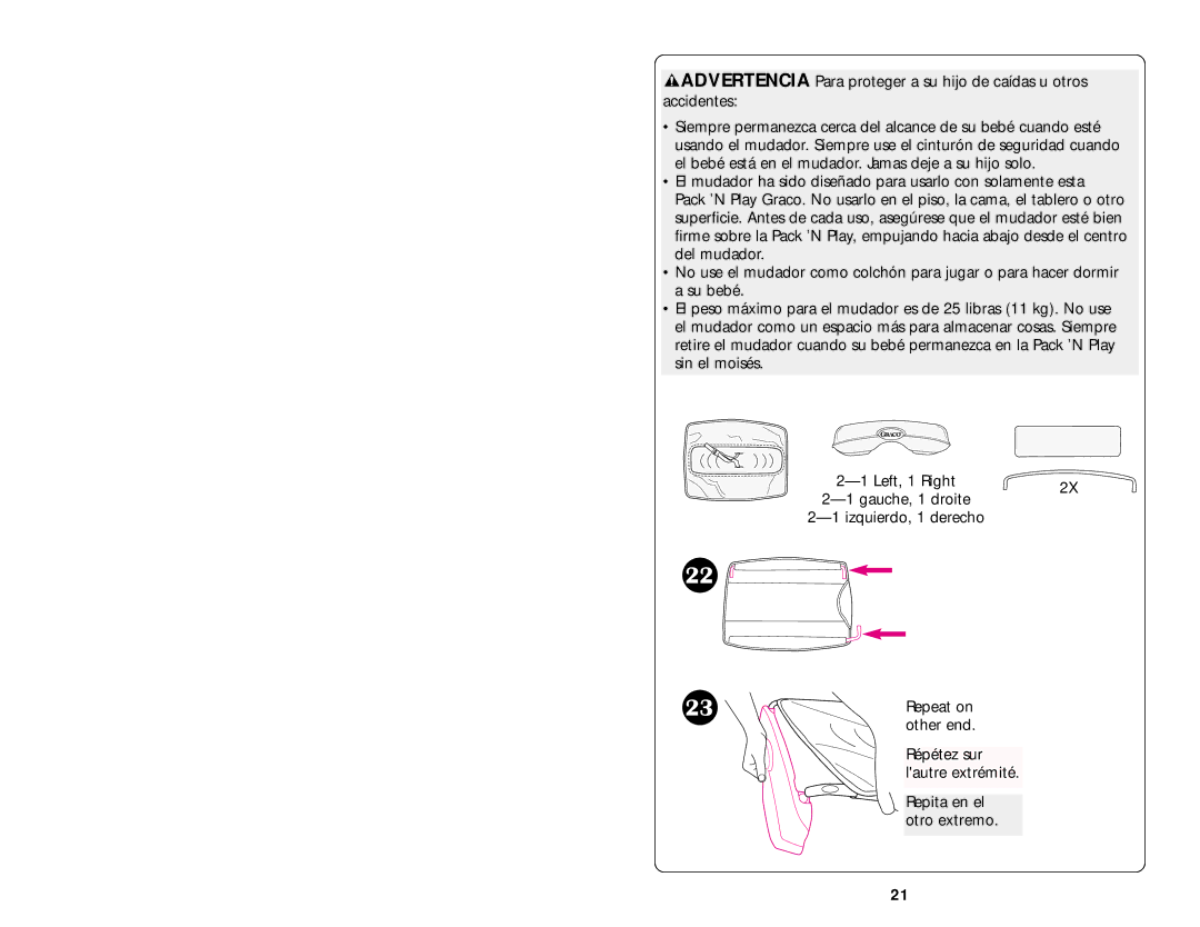 Graco ISPP004AB manual 