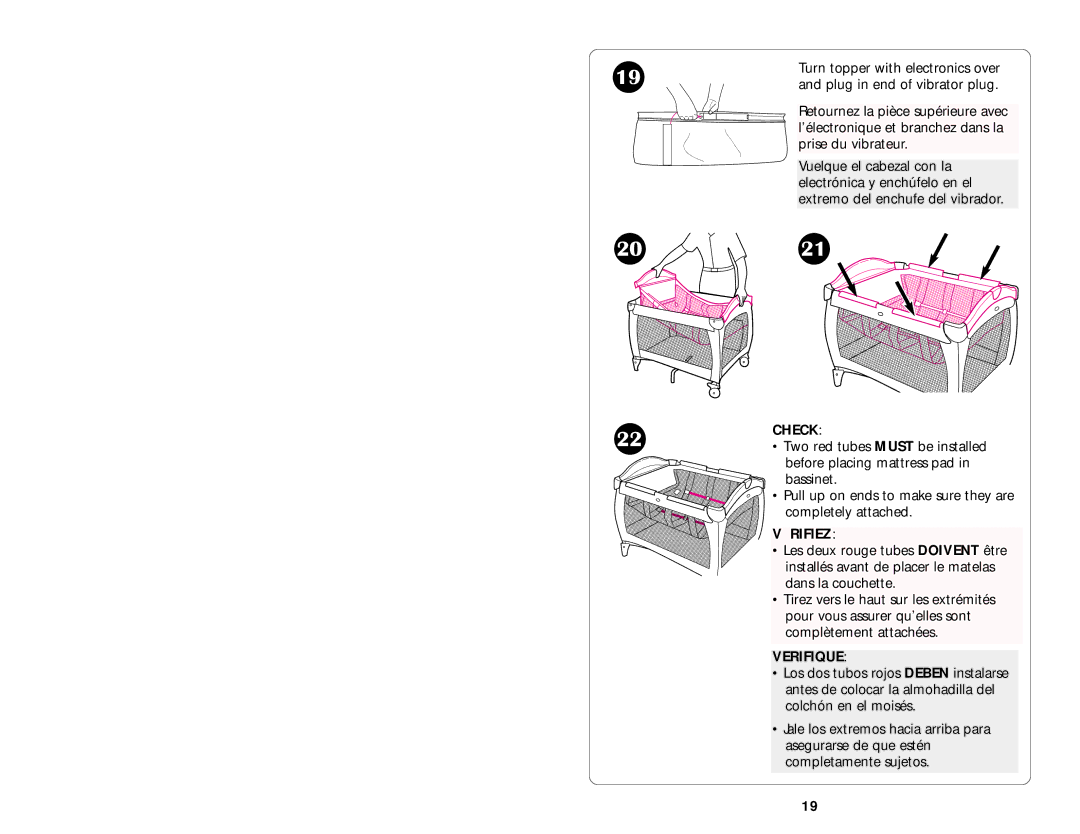 Graco ISPP008AB manual Keep the batteries out of children’s reach 