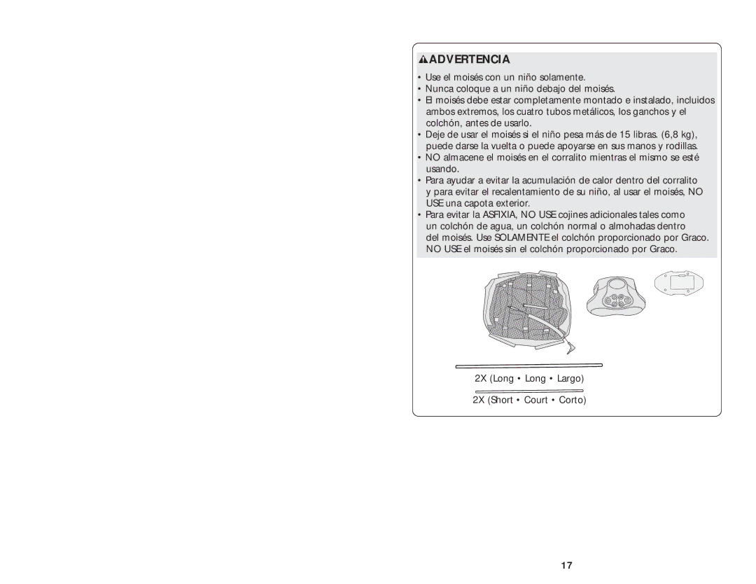 Graco ISPP025AA manual Advertencia 