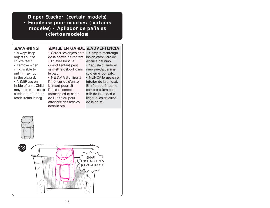 Graco ISPP027AB manual Mise EN Garde 