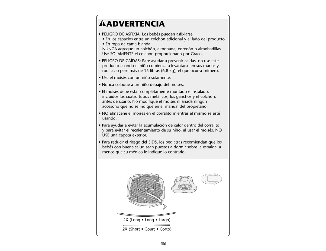 Graco ISPP045AB manual Advertencia 