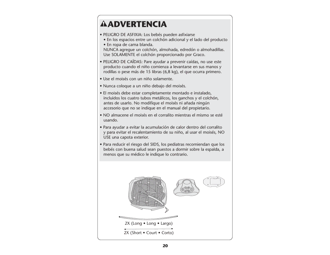 Graco ISPP045AC manual Advertencia 