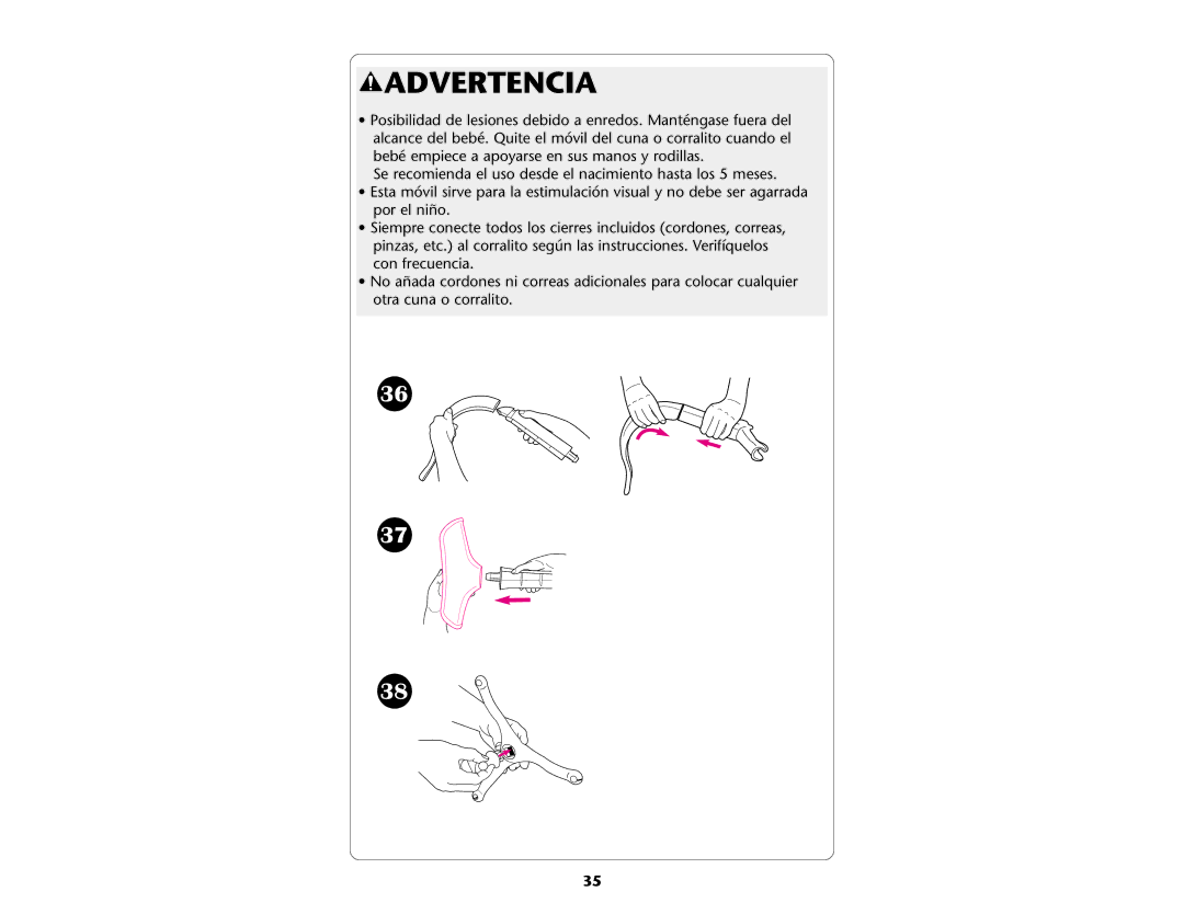 Graco ISPP046AC 04 manual Advertencia 