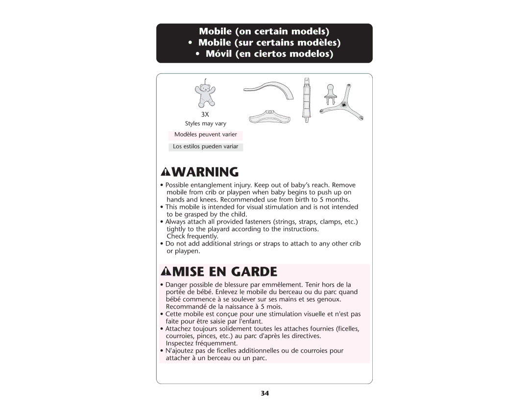 Graco ISPP046AF manual Mise EN Garde 