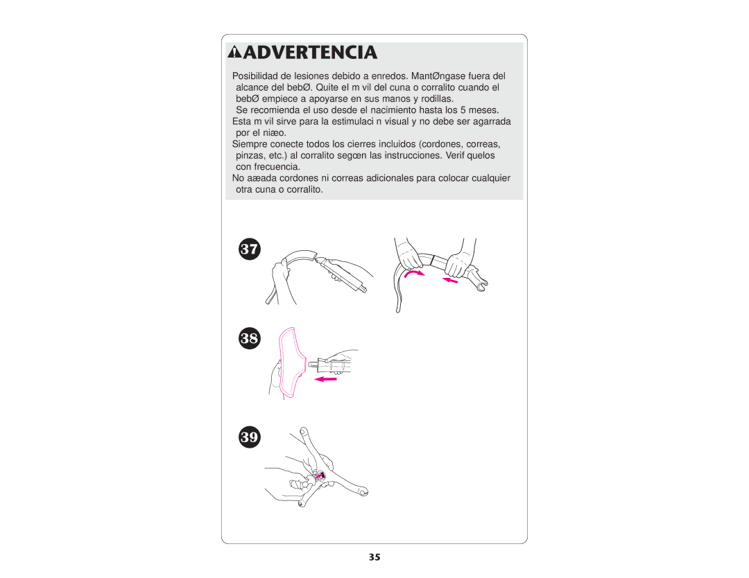 Graco ISPP046AF manual Advertencia 