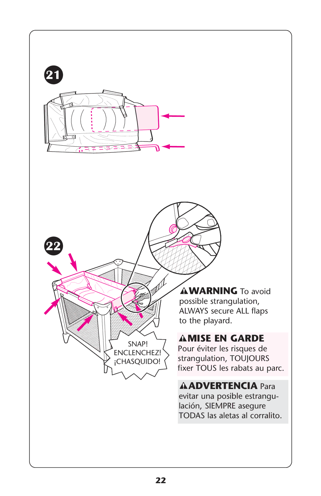 Graco ISPP072AB owner manual Mise EN Garde 