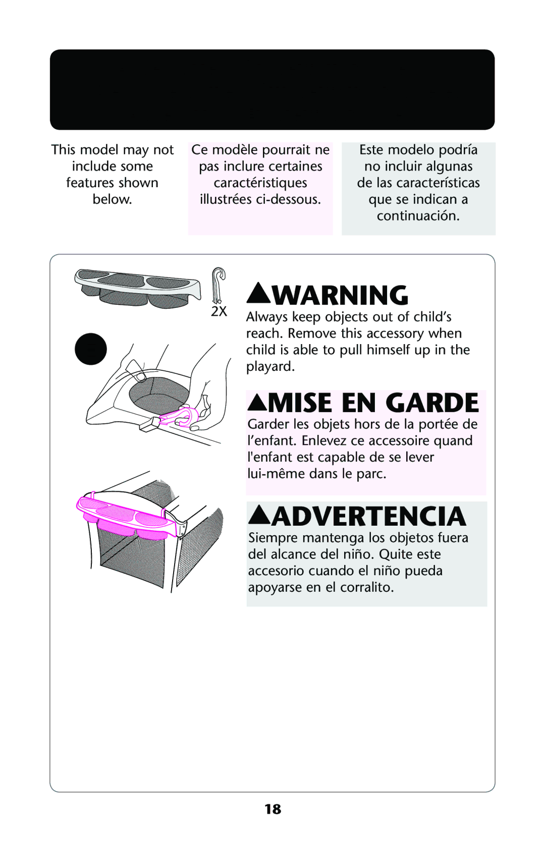 Graco ISPP122AB owner manual Mise EN Garde 