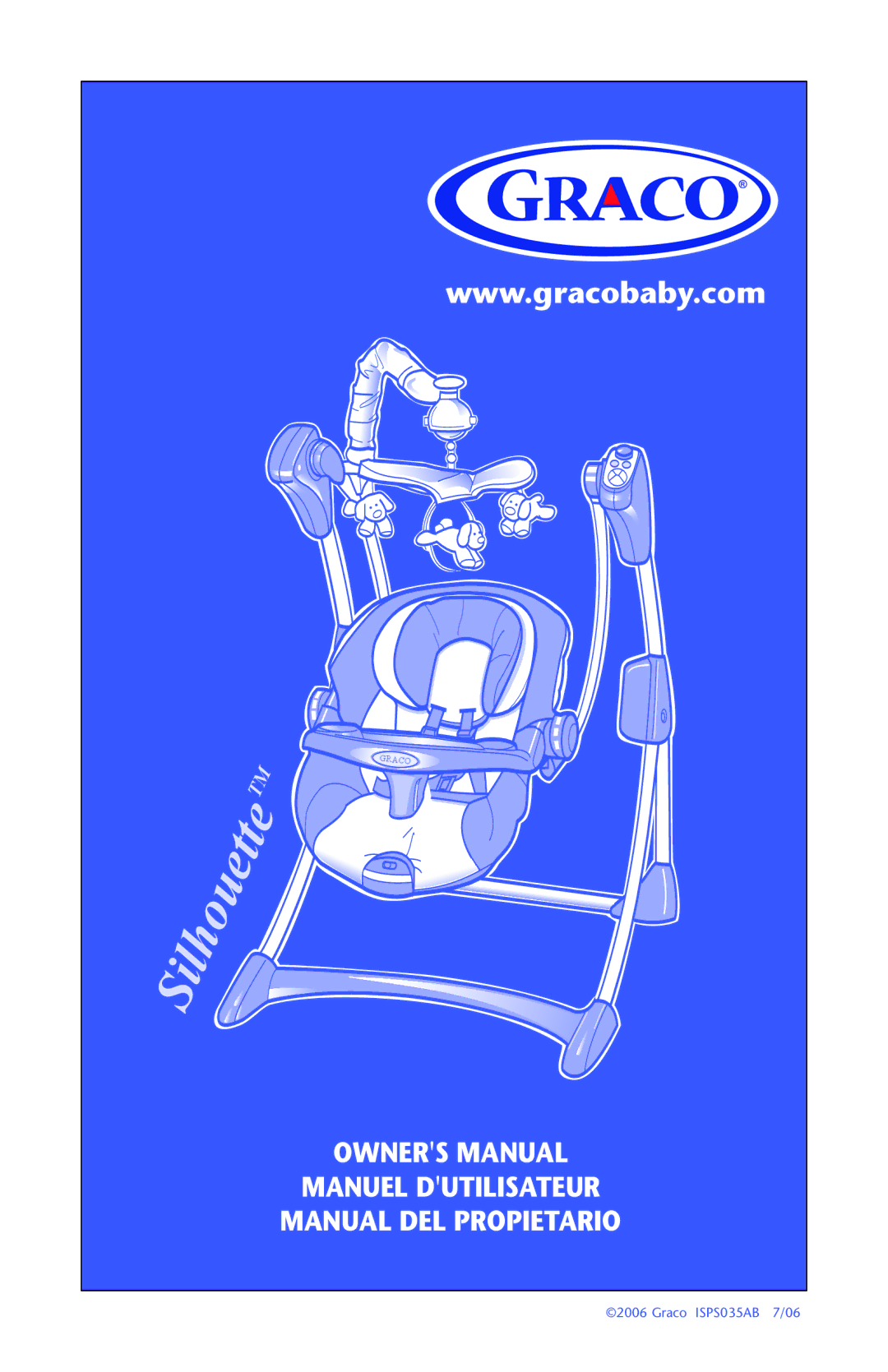 Graco ISPS035AB owner manual Manual DEL Propietario 