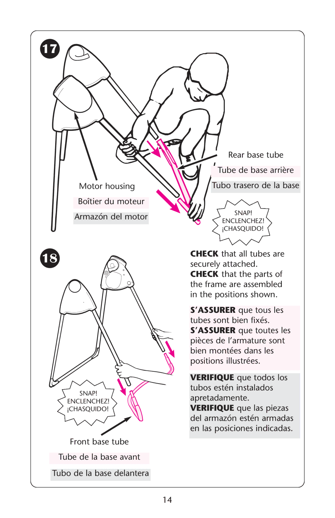 Graco ISPS041AA manual Motor housing Boîtier du moteur Armazón del motor 