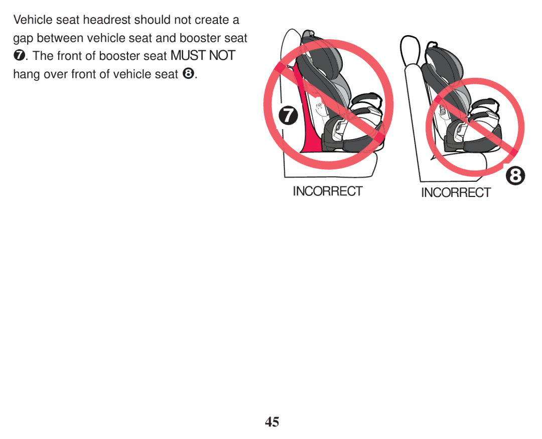 Graco PD101777B owner manual Incorrect Incorrect 