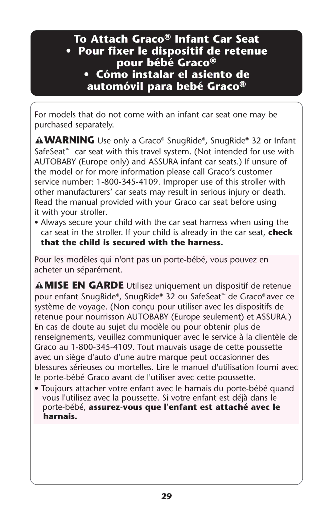 Graco PD108195A owner manual 