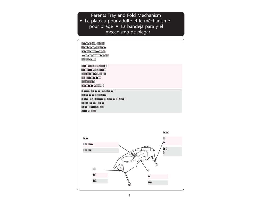 Graco 1753039, PD108602A owner manual Plastic strap 