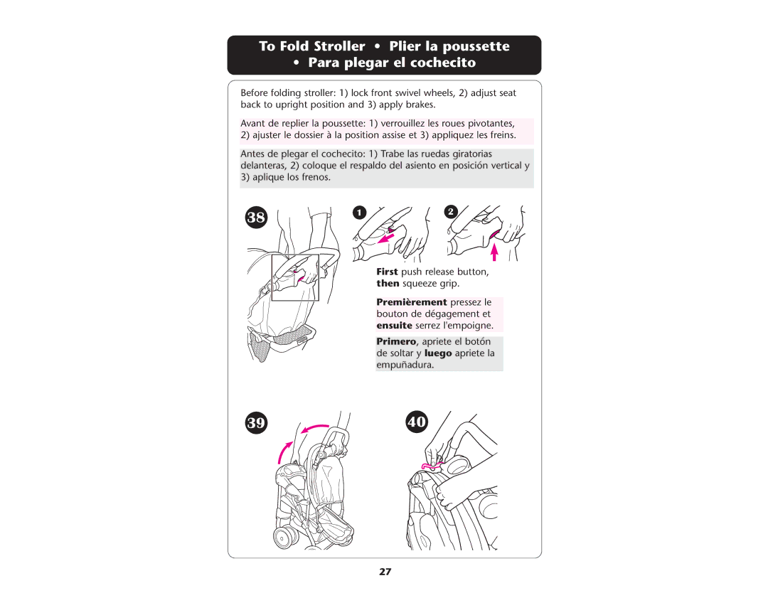 Graco 1753039, PD108602A owner manual 3940 