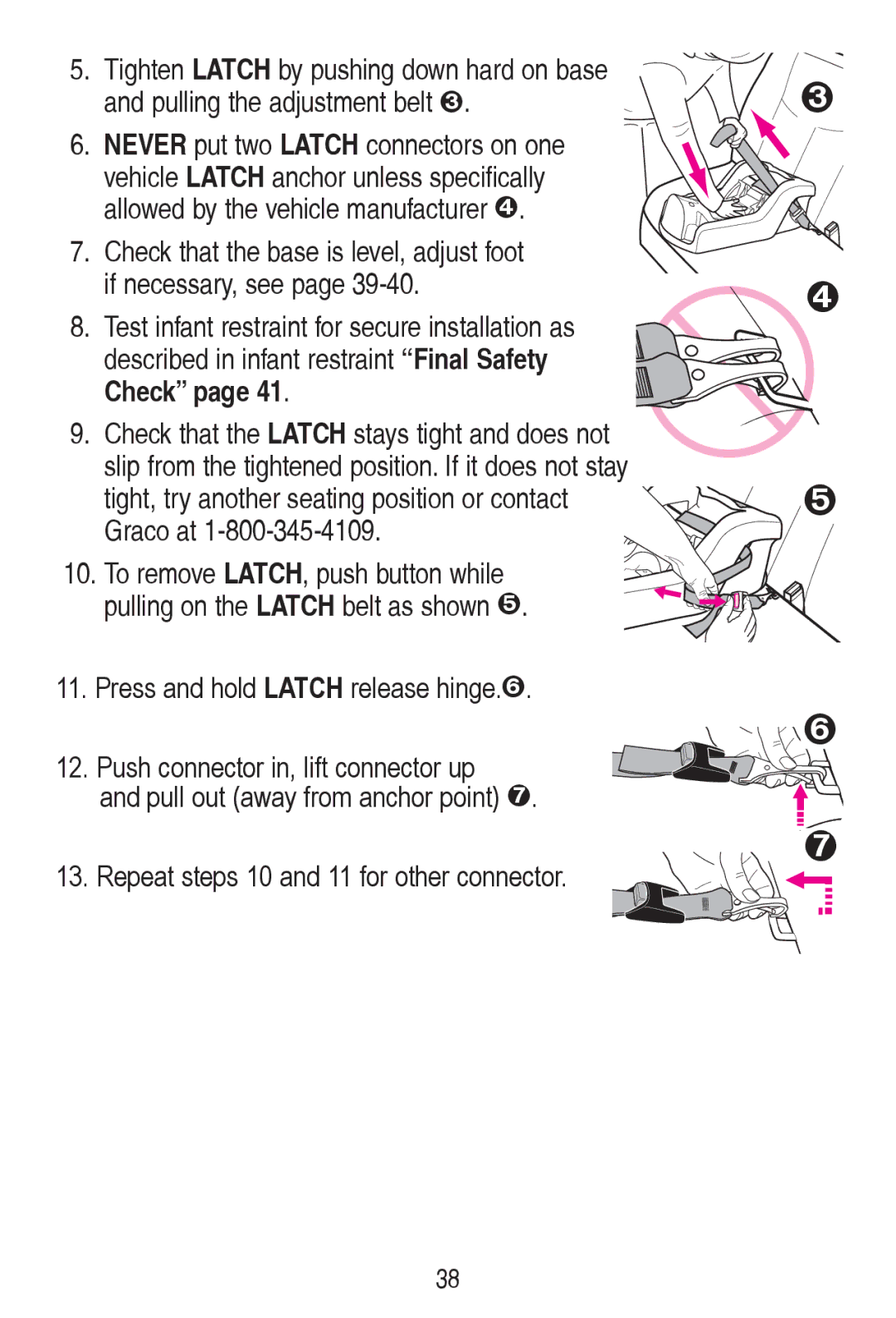 Graco PD115793C manual LiQhfhvvdu\VhhSdjh, Khfn´Sdjh, UdfrDw 