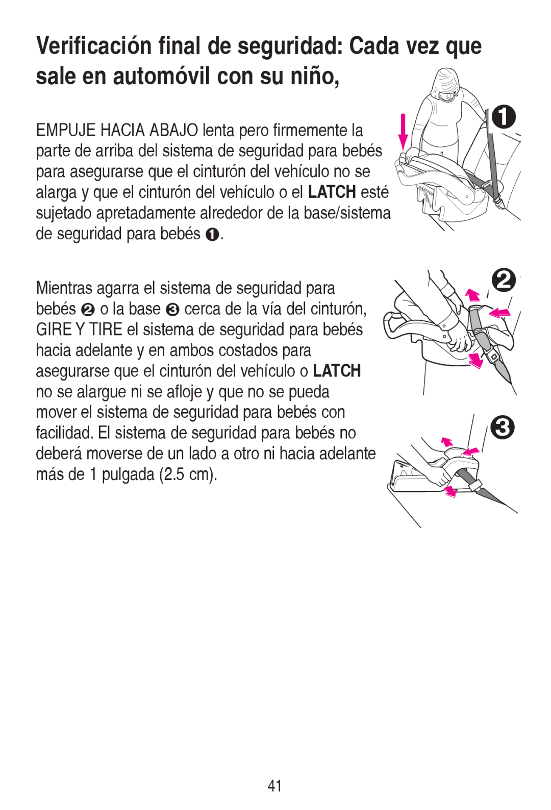 Graco PD115793C manual GHVHJXULGDGSDUDEHEpV™, VxmhwdgrDsuhwdgdphqwhDouhghgruGhOdEdvhVlvwhpd 