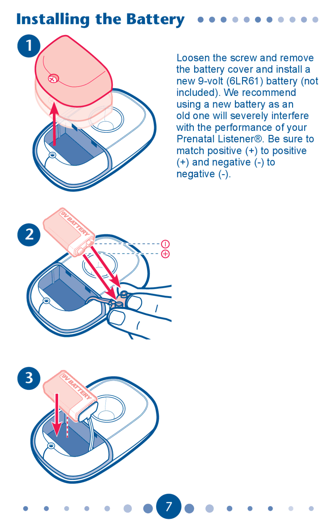 Graco 1760706, PD116361B owner manual Installing the Battery, Qhjdwlyh, LqfoxghgHUhfrpphqg 