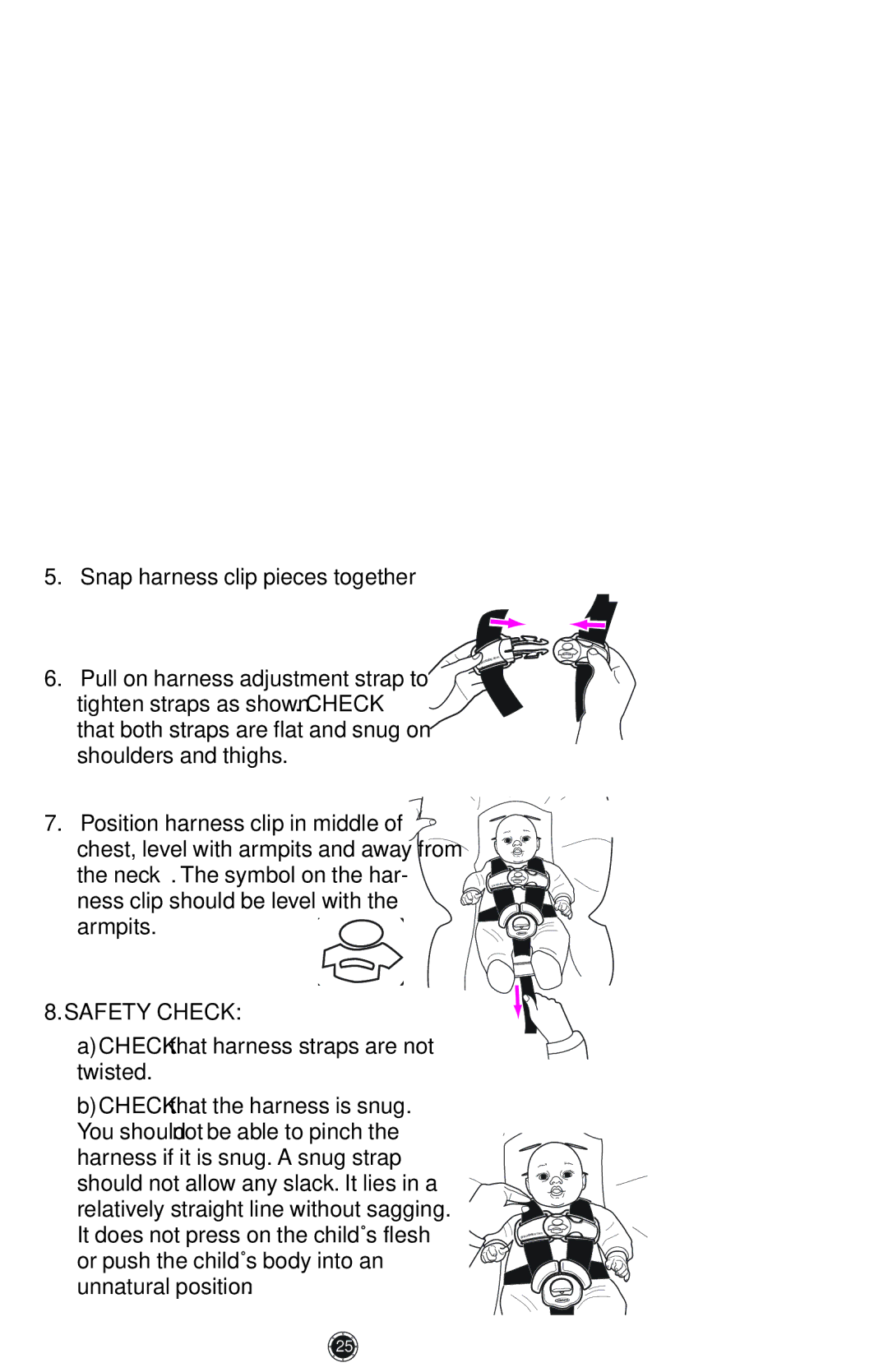 Graco 1772343, PD117254A, 1759703 manual Armpits 