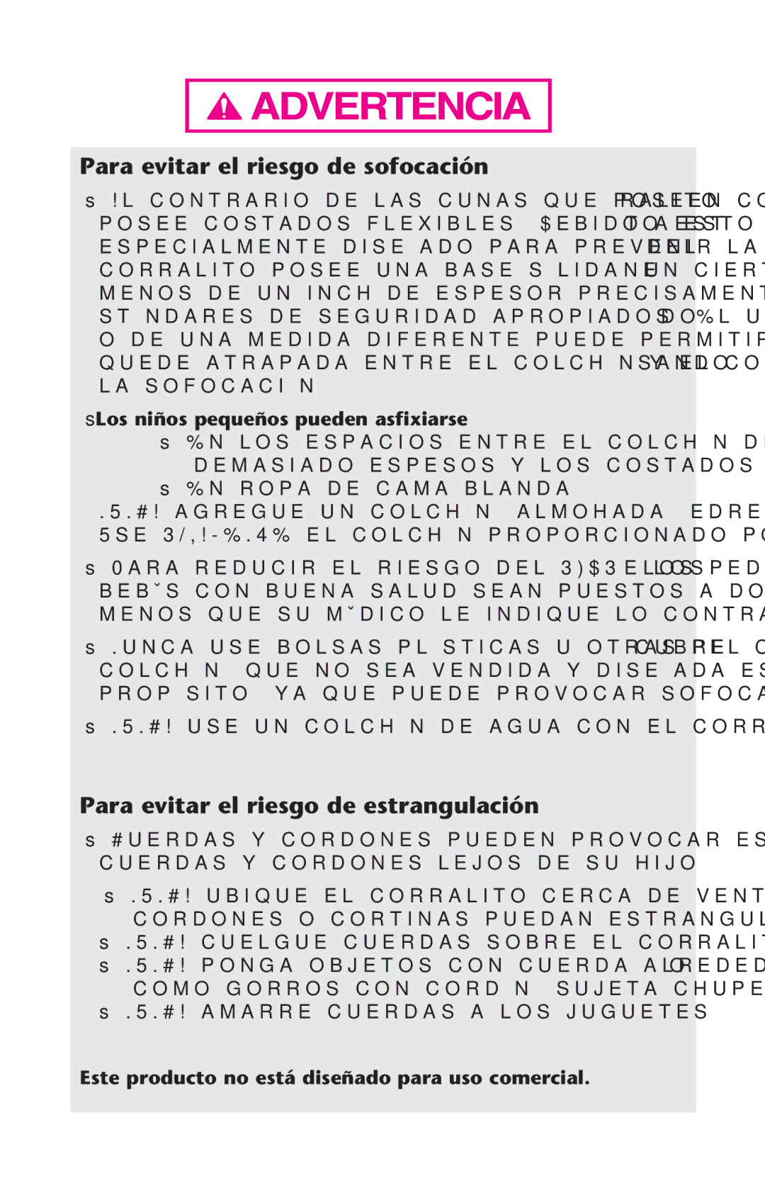 Graco PD123415A Para evitar el riesgo de sofocación, Para evitar el riesgo de estrangulación, N Ropa DE Cama BLANDA 